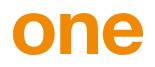 one